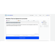 SpeechGen.io – AI Text-to-Speech Tool with Realistic Voices